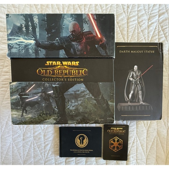Star Wars The Old Republic Collector's Edition PC Game Statue Journal - Picture 4 of 8
